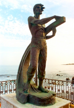 Statua di Teocles fondatore di Naxos